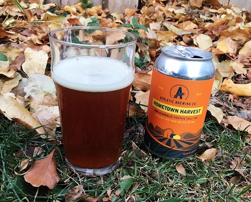 Athletic Brewing Non Alcoholic Hometown Harvest Fall IPA