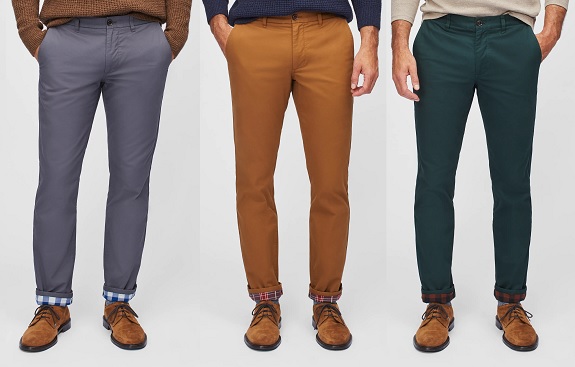 Bonobos Flannel Lined Chinos