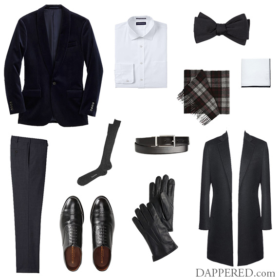 Style Scenario: What to Wear to a Dressed Up Holiday Party | Dappered.com