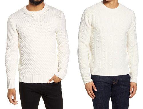 Merino Wool Textured Sweaters