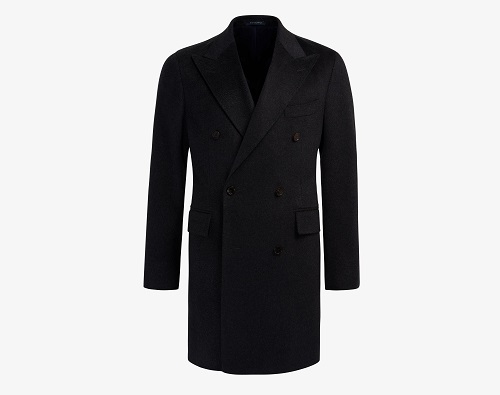 Suitsupply 100% Cashmere Double Breasted Coat
