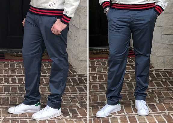 In Review: The Banana Republic FACTORY Core Temp Chino | Dappered.com