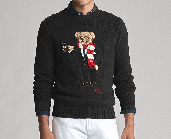 Ralph Lauren Cocoa Bear Sweater