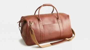 Steal Alert: J. Crew Leather weekender bag for $178