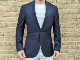 In Review: The Spier & Mackay Hopsack Navy Blazer / Sportcoat