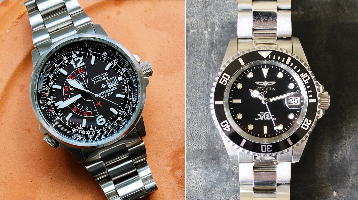 Steal Alert: Citizen Nighthawk & Invicta Automatic Diver One Day Deals on  Amazon