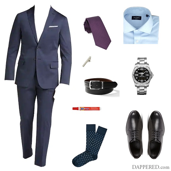 Style Scenario What I Wear to Work Mike Air Force Pilot 2 SUITED