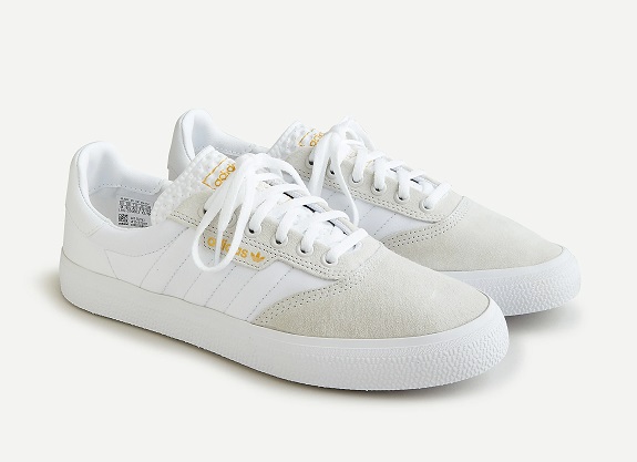 Adidas Canvas and Suede 3MC Vulc Sneakers