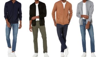 Steal Alert: Amazon Goodthreads Merino Blend Bomber Sweaters for $6 – $9.99