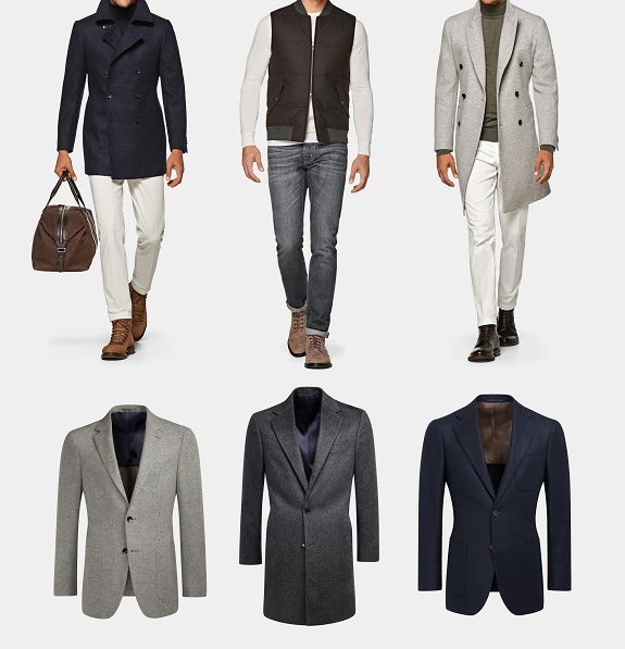 Suitsupply mens garments for fall