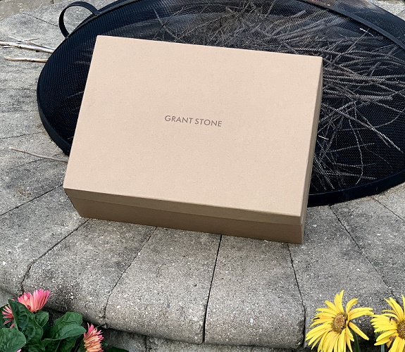 Grant Stone shoe box