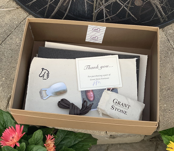Items included in Grant Stone Boot Box
