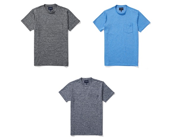 Jomers: New Athletic/Tech Fabric Pocket Tees
