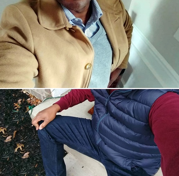 Pictures of man in outerwear
