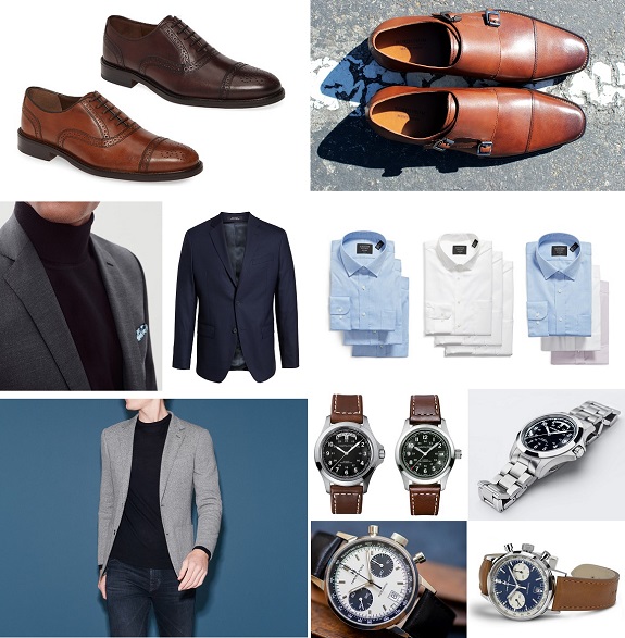 Nordstrom menswear and watches