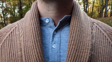 In Review: The Spier and Mackay Merino Wool Chunky Shawl Collar Sweater