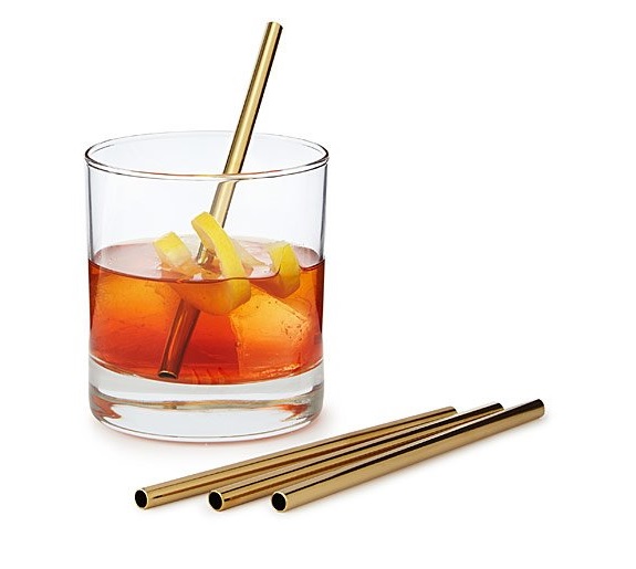 Stainless Steel Cocktail Straws