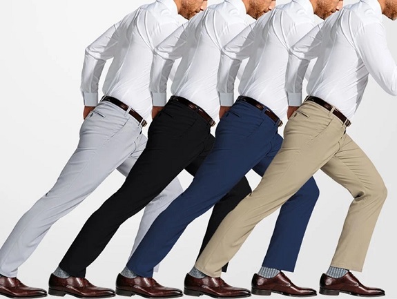Mizzen and Main Performance Chino in Slim OR Athletic Tapered Fit