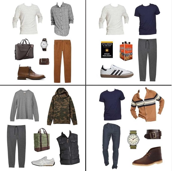 Men's outfits from mainly Target