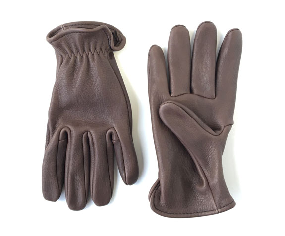 Made In The USA Sullivan Glove Co. Deerskin Shorty Gloves