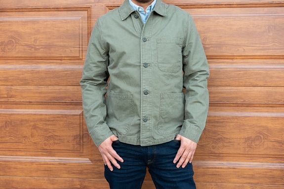 Free Assembly Chore Jacket in Olive