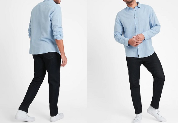 Athletic Tapered BR Traveler Jeans