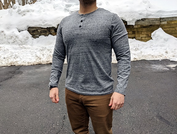 Old Navy Soft-Washed Henley