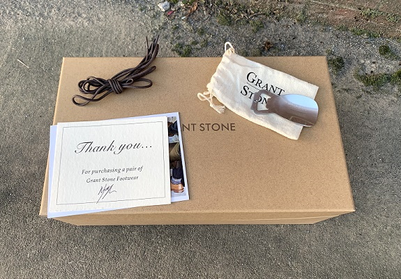 Grant Stone Shoes Box and Accessories