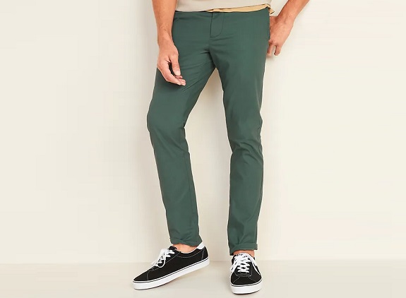Old Navy Slim Ultimate Built-In Flex Chino Pants in "Rogue River"