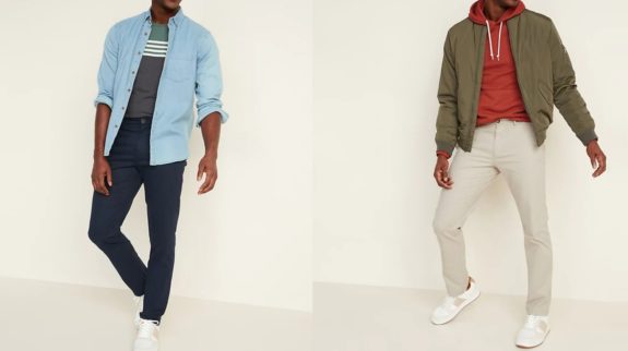 Steal Alert: Old Navy $18 Slim Ultimate Built-In Flex Chinos One Day Sale
