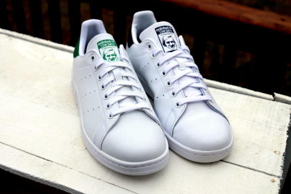 Adidas Stan Smith Vegan Leather and Real Leather Sneakers