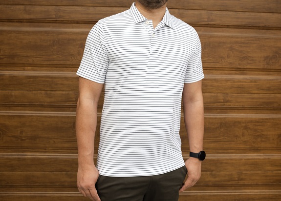 Abercrombie & Fitch Airknit Moisture-Wicking Golf Polo