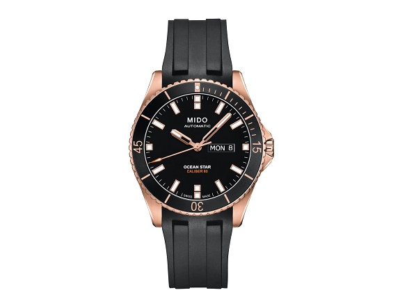 Mido Ocean Star Automatic Rubber Strap Watch, 42.5mm