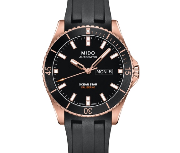 Mido Ocean Star Automatic Rubber Strap Watch