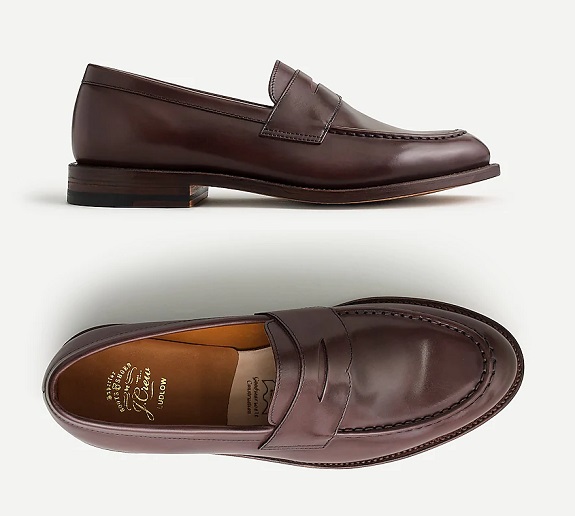 Ludlow penny loafers