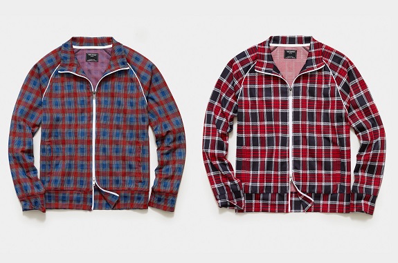 Todd Snyder Plaid Track Jackets