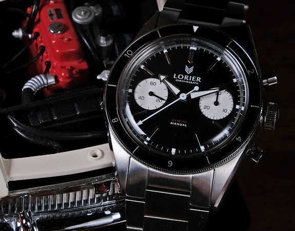 Lorier Gemini Mechanical Chronograph Watch