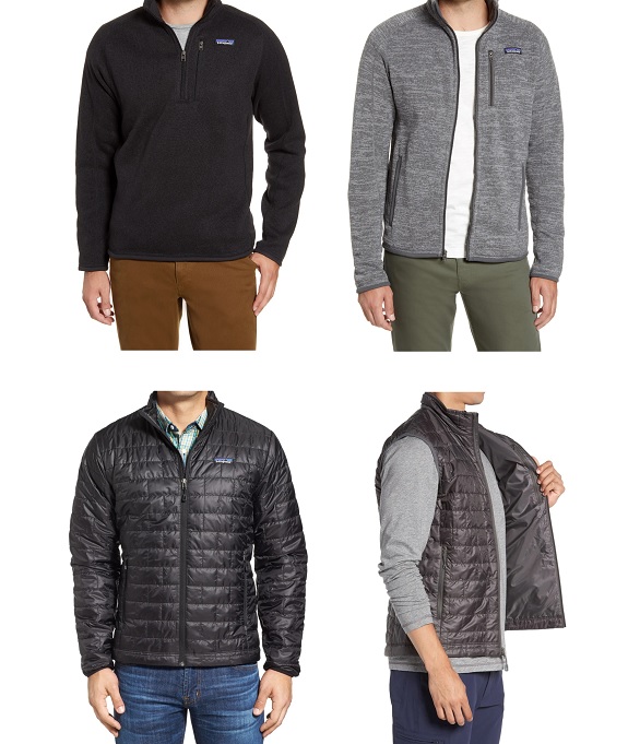 Patagonia jackets and vests