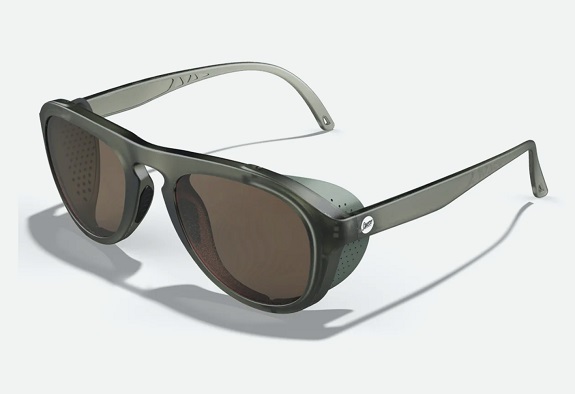 Sunski Treelines Premium Sunglasses in Olive Amber