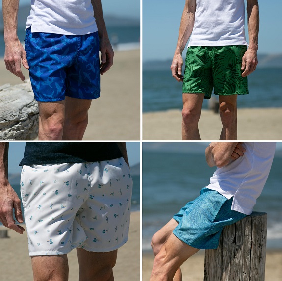 GUSTIN: Made in the USA Swim Shorts