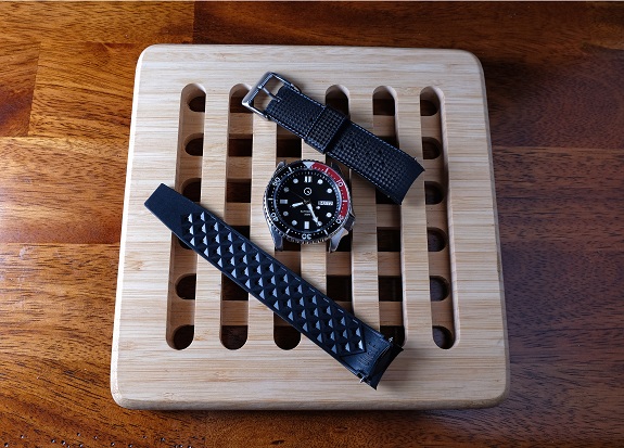 Uncle Seiko Custom Curved Tropic Strap for SKX007