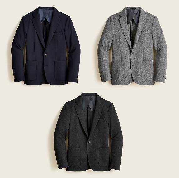 KNIT Sportcoats in Wool/Cotton/Poly