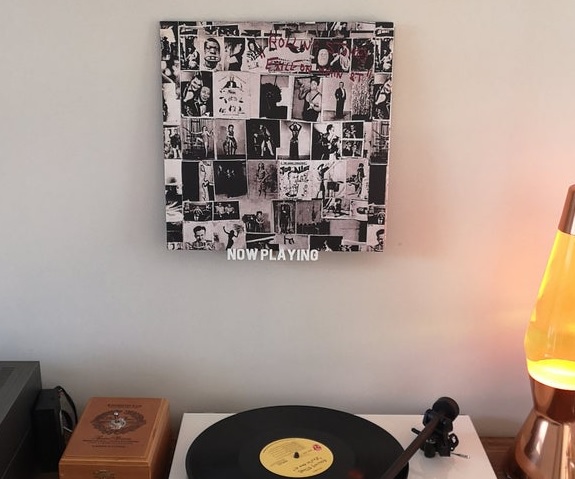 Now Playing Wall Mounted Record Display Stand