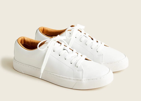 Court sneakers in White leather