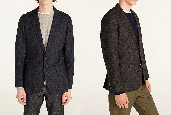J. Crew Ludlow Slim-fit unstructured blazer in English wool