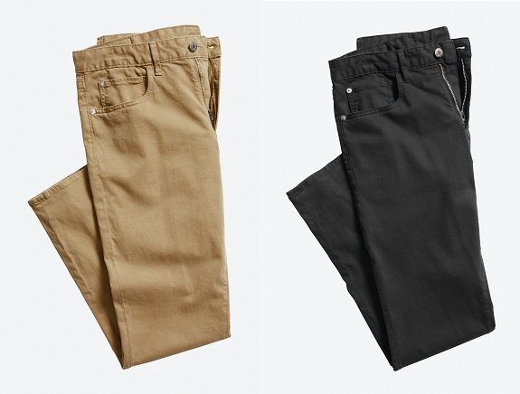 Made in the USA Italian Soft 5-Pocket Pants