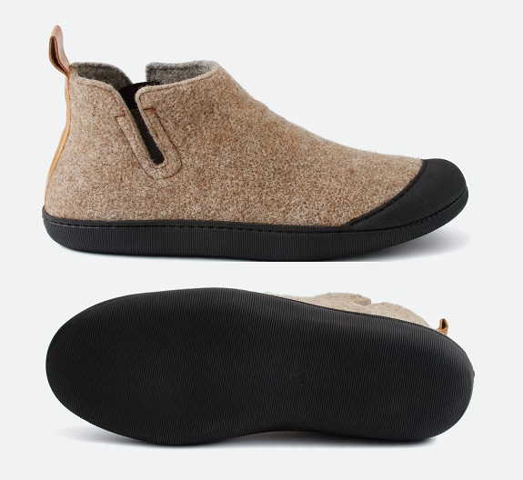 Greys the Outdoor Slipper Boot in Brown/Black