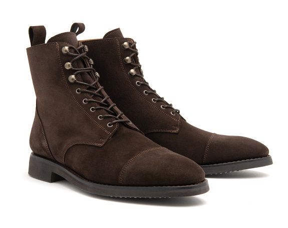 Spier & Macaky Jumper Boot in Mocca Suede