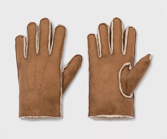 Target Goodfellow Faux Sherpa Gloves