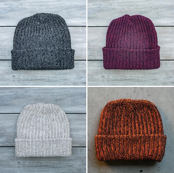 Gustin: Made in the USA Heather Knit Beanies